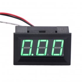 Mini Voltmeter DC 0~4.3000V~33.000V Red Led Digital Voltage Meter DC