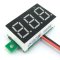 0.36\" DC 3~30V Red/Blue/Yellow/Green/White LED Voltage Panel Meter DC 12/24V Power Monitor for Car Motorcycle and DIY ect